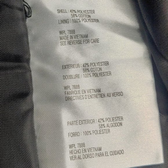 Michael Kors Black Hooded Raincoat Clip Closures - Picture 7 of 16